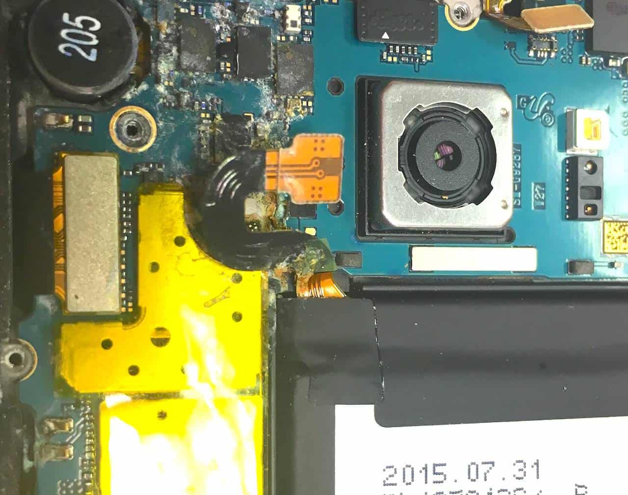 GALAXY S6 WATER DAMAGE REPAIR