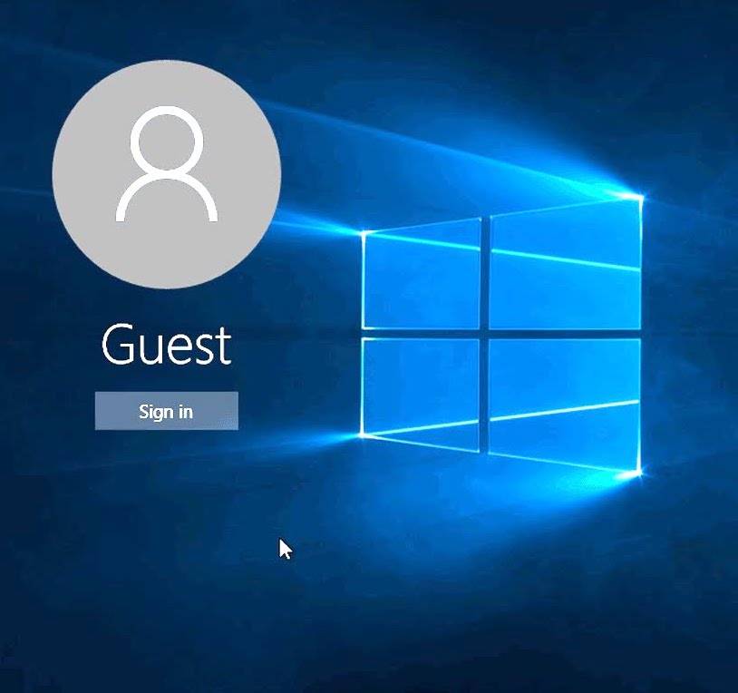 Provide a password or add guest user that we can test your surface pro after repair