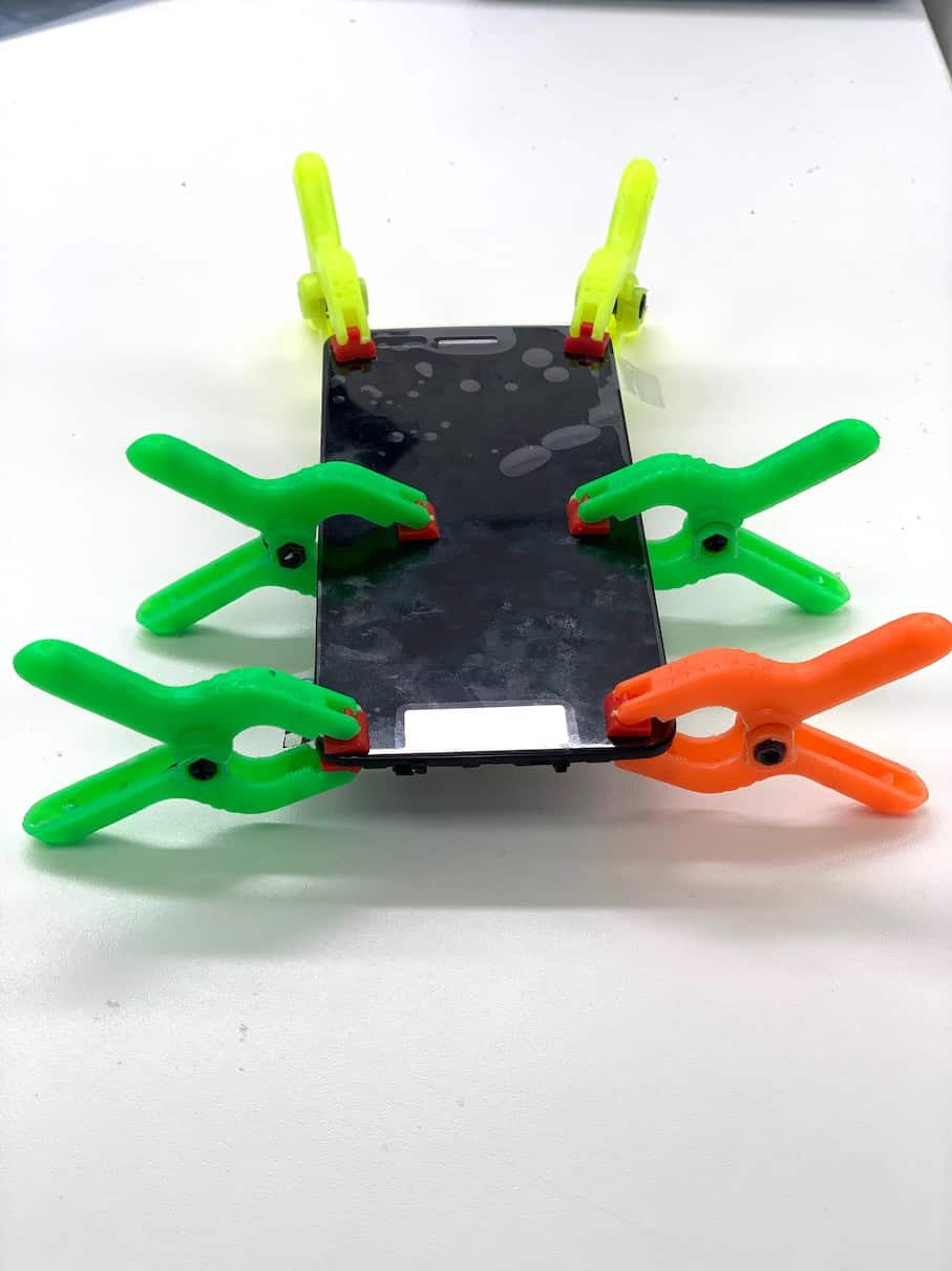 Creative phone repair solutions at Fixfactor London workshop