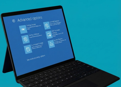 Surface Book software repair and virus removal